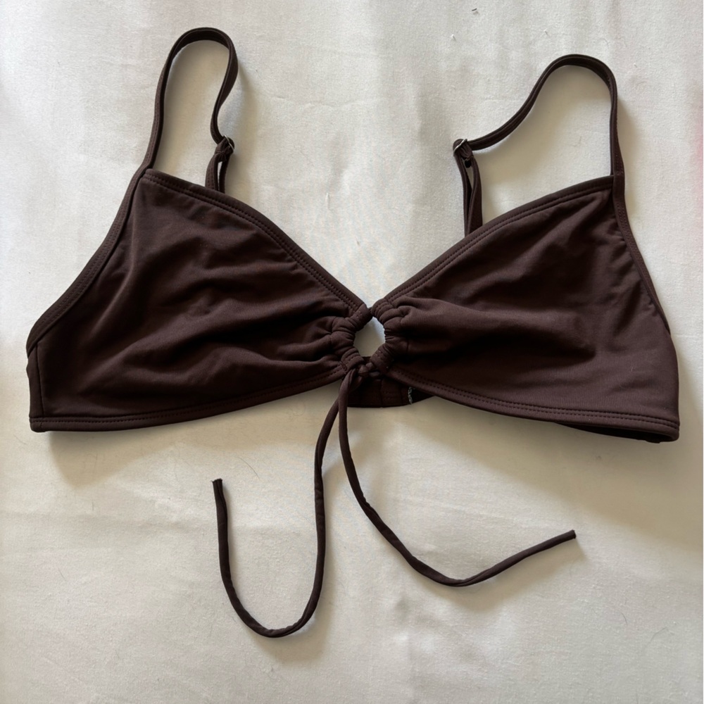Athleta Brown Bikini Top